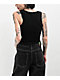 Broken Promises Feels Like Studded Black Tank Top - Thumbnail image 2 of 3