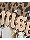 Broken Promises Feral Leopard Print Brown Wash T-Shirt - Thumbnail image 4 of 4