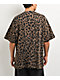 Broken Promises Feral Leopard Print Brown Wash T-Shirt - Thumbnail image 2 of 4
