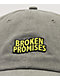 Broken Promises Find Myself Grey Strapback Hat - Thumbnail image 3 of 4