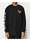 Broken Promises Forever Kanji Black Long Sleeve T-Shirt - Thumbnail image 2 of 5
