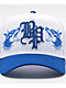 Broken Promises Fragile White & Blue Snapback Hat - Thumbnail image 3 of 3