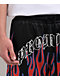 Broken Promises Frenemy Black & Red Mesh Shorts - Thumbnail image 3 of 5