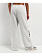 Broken Promises Get A Grip Grey Wide Leg Sweatpants - Thumbnail image 2 of 8