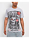 Broken Promises Gossip Column Grey T-Shirt - Thumbnail image 1 of 5