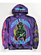 Broken Promises Grave Goblin Black & Purple Tie Dye Hoodie - Thumbnail image 1 of 3