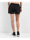 Broken Promises Graveyard Black Rhinestone Sweat Shorts - Thumbnail image 2 of 6