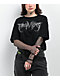 Broken Promises Graveyard Rhinestone 2Fer Long Sleeve T-Shirt - Thumbnail image 1 of 3