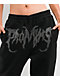 Broken Promises Graveyard Rhinestone Black Sweatpants  - Thumbnail image 4 of 5
