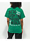 Broken Promises Headlines Splatter Green T-Shirt - Thumbnail image 1 of 3