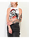 Broken Promises Heartthrob Skull White Crop Tank Top - Thumbnail image 1 of 5