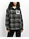 Broken Promises Holding On Black Flannel Shirt - Thumbnail image 3 of 4