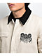 Broken Promises Holding On Natural Trucker Jacket - Thumbnail image 3 of 5