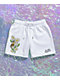 Broken Promises Honey Bee White Sweat Shorts - Thumbnail image 4 of 4