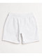 Broken Promises Honey Bee White Sweat Shorts - Thumbnail image 2 of 4