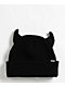 Broken Promises Horn Black Beanie - Thumbnail image 2 of 3