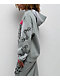 Broken Promises Hysteria Grey Rhinestone Hoodie - Thumbnail image 5 of 7
