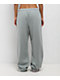 Broken Promises Hysteria Grey Rhinestone Sweatpants - Thumbnail image 2 of 7