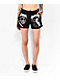 Broken Promises Immune To Love Black Sweat Shorts - Thumbnail image 1 of 4