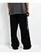 Broken Promises In The Moment Black Baggy Sweatpants - Thumbnail image 2 of 9