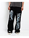 Broken Promises In The Moment Black Baggy Sweatpants - Thumbnail image 1 of 9