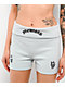 Broken Promises Innocence Light Blue Foldover Shorts - Thumbnail image 3 of 4