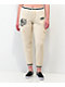 Broken Promises Jawbreaker White Cargo Sweatpants