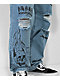 Broken Promises Jody Light Blue Carpenter Jeans - Thumbnail image 6 of 13