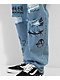 Broken Promises Jody Light Blue Carpenter Jeans - Thumbnail image 7 of 13