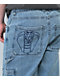 Broken Promises Jody Light Blue Carpenter Jeans - Thumbnail image 10 of 13