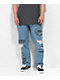 Broken Promises Jody Light Blue Carpenter Jeans - Thumbnail image 1 of 13