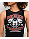 Broken Promises Kennel Black Crop Tank Top - Thumbnail image 3 of 4