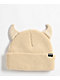 Broken Promises Khaki Horn Beanie - Thumbnail image 2 of 2