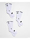 Broken Promises Klassics 3 Pack White Crew Socks - Thumbnail image 1 of 2