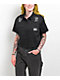 Broken Promises Last Time Black Crop Work Shirt - Thumbnail image 4 of 5