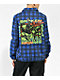 Broken Promises Leash Chaqueta de trabajo a cuadros azul