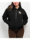 Broken Promises Lock Up Black Hooded Work Jacket - Thumbnail image 3 of 7