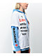 Broken Promises Lost Myself Stacked White & Blue Hoodie - Thumbnail image 3 of 5