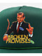 Broken Promises Love Is A Gamble Green Trucker Hat - Thumbnail image 3 of 3