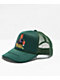 Broken Promises Love Is A Gamble Green Trucker Hat - Thumbnail image 1 of 3