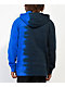 Broken Promises Love Is Lethal Blue Split Tie Dye Hoodie - Thumbnail image 2 of 4