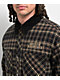 Broken Promises Magma Black & Tan Sherpa Flannel Jacket  - Thumbnail image 4 of 5