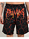 Broken Promises Magma Black Board Shorts - Thumbnail image 3 of 4