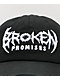 Broken Promises Mania Black Strapback Hat