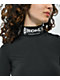 Broken Promises Mania Slit Black Long Sleeve Dress - Thumbnail image 2 of 5