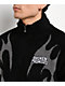 Broken Promises Metal Black Sherpa Quarter Zip Sweatshirt - Thumbnail image 3 of 5