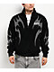 Broken Promises Metal Black Sherpa Quarter Zip Sweatshirt - Thumbnail image 1 of 5
