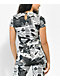 Broken Promises Mixed Media Crop T-Shirt - Thumbnail image 2 of 5