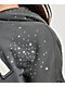 Broken Promises Momentum Rhinestone Grey Wash Zip Hoodie - Thumbnail image 6 of 9