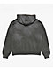 Broken Promises Momentum Rhinestone Grey Wash Zip Hoodie - Thumbnail image 9 of 9